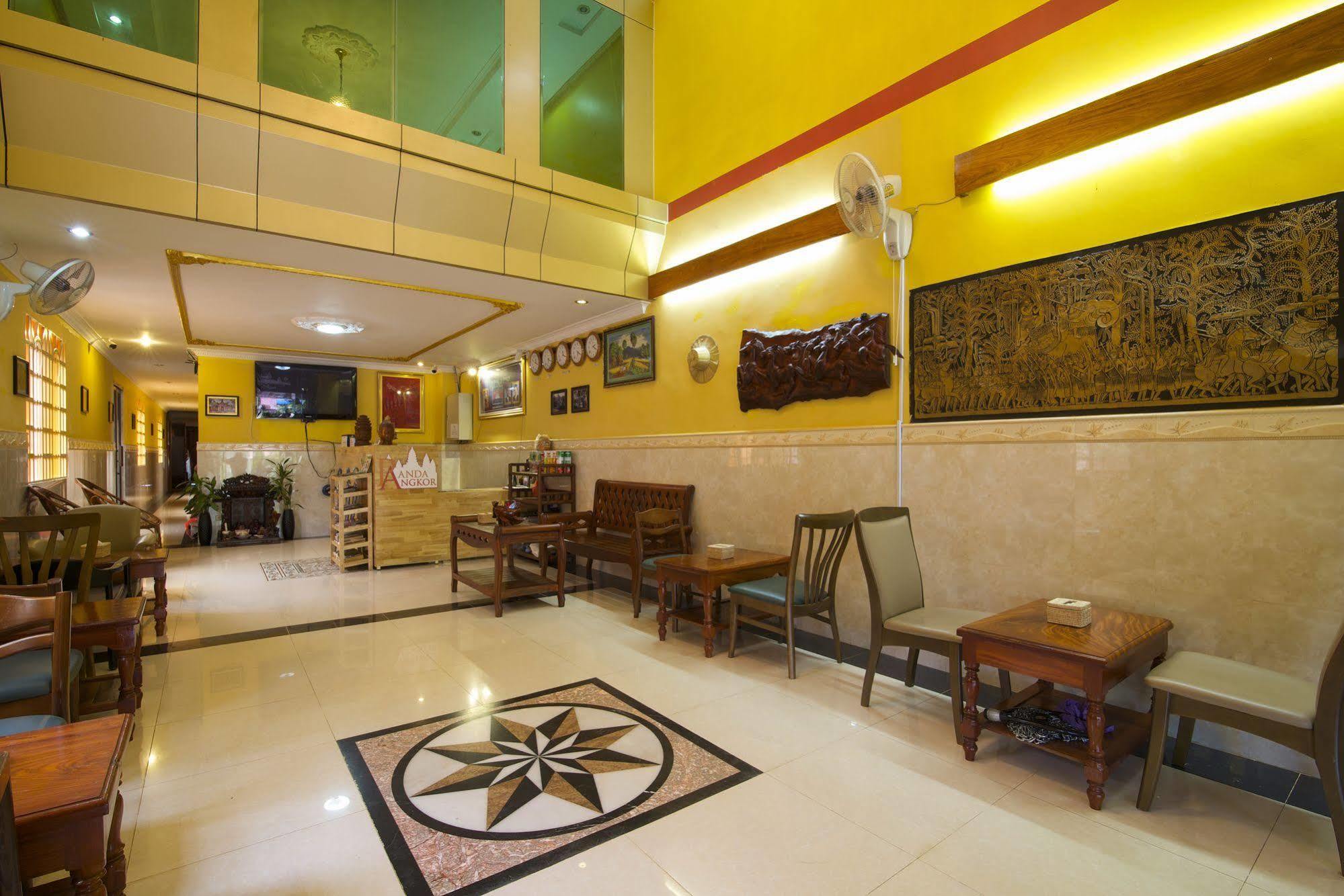 Panda Angkor Inn Ciudad de Siem Riep Exterior foto